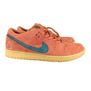 Nike SB Dunk Low Burnt Sunrise Orange Suede Gum Sole Men's Size 11.5 HF3704-800
